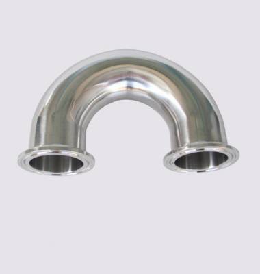 Cút 180 độ nối clamp inox 304