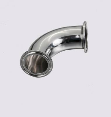 Cút 90 độ nối nhanh inox vi sinh 316L