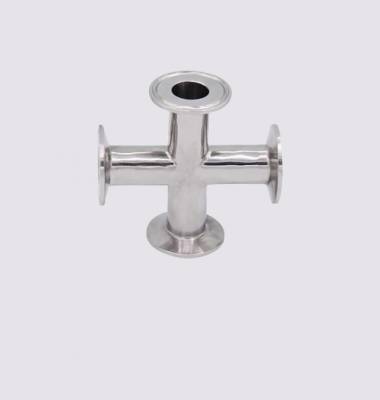 Tê chữ thập nối clamp inox 304