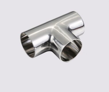 Tê hàn inox vi sinh 316, loại ngắn