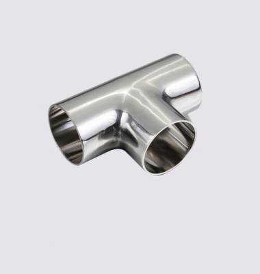 Tê hàn inox vi sinh 316, loại ngắn