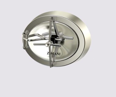 Nắp thăm bồn hình bầu dục inox vi sinh